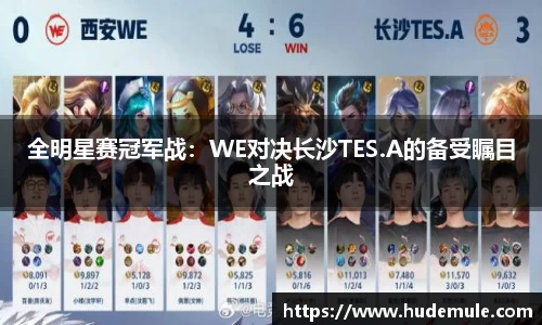 全明星赛冠军战：WE对决长沙TES.A的备受瞩目之战